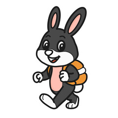 Rabbit sticker