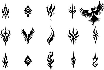 Dragon Tribal Tattoo Design Collection