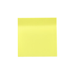 Yellow Sticky Note: Perfect for Reminders and Organization