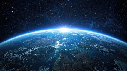 Fototapeta premium Digital artwork depicting Earth transformed into a game