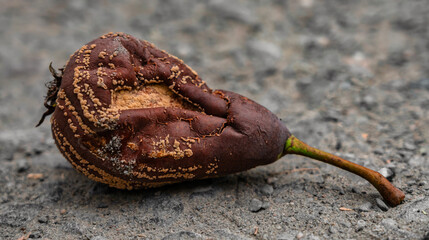 Faule Birne im Detail