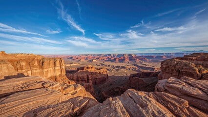 Amazing terrain views showcasing the planet's surface features