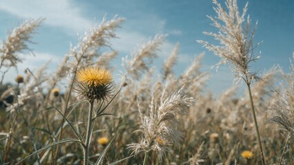 Obraz premium Wild Sow Thistle