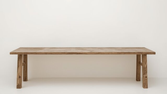 Blurred dust particles on a shelf, wooden texture, isolated background, household environment, monochrome palette