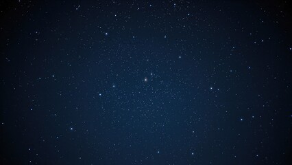 Twinkling lights in the evening sky