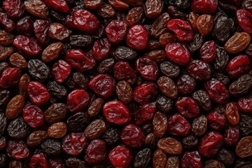 The Perfect Mix of Dried Cranberries and Raisins Known as Cranraisin