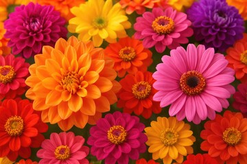 Bright and colorful floral arrangements are gorgeous
