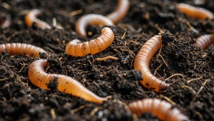 Ancient fecal fossils within a substrate enriched by vermicomposting worms