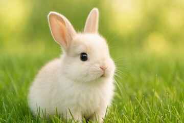 Charming Miniature Easter Rabbit
