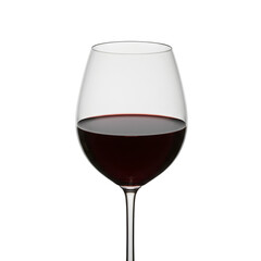 Red Wine Glass: Professional Photography of a Merlot or Cabernet Sauvignon in Crystal Glassware