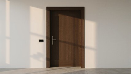 Fototapeta premium Access door for an apartment or townhouse
