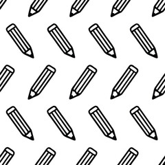Seamless pattern with kitchen utensils, a vector icon illustration of a metallic set of forks, knives, and spoons in a group design for restaurants