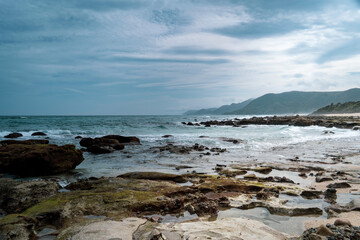 Obraz premium 海岸から見る風景