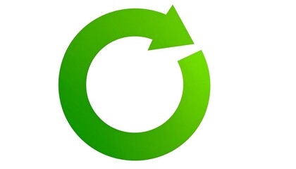 Circular green arrow (1)
