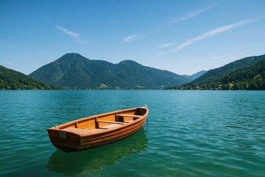 Popular Lake Destination in the Bavarian Alps