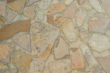 Paving stones on floor in parking lot,Concept of laying paving slabs and pavers,Textured concrete for gray floors,Concrete pavement blocks,space for text.