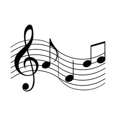 Music notes Illustration