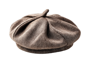 Stylish fashion accessory product creative environment top view, isolated on transparent background, png