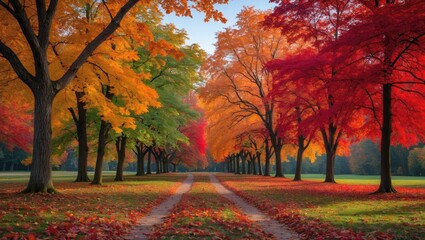 Autumn color palette exploration