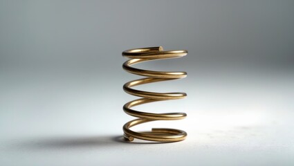 Spring mechanisms made of brass