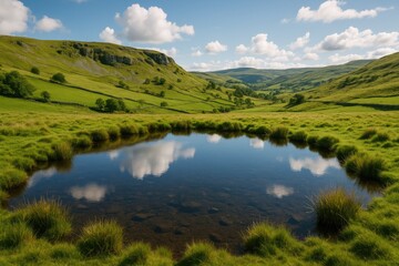 Obraz premium Picturesque Views in the Yorkshire Hills