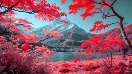 Nature photography with infrared Aerochrome techniques and unique filters