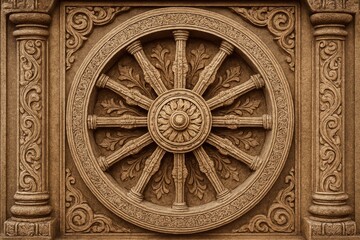 Obraz premium Innovative Wheel Art Illustration