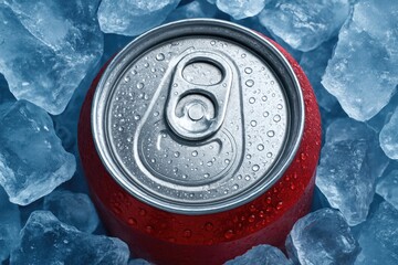 Overview of a beer can lid