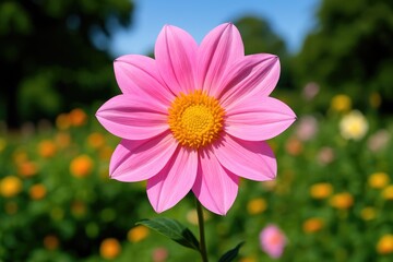 Obraz premium Vibrant floral display