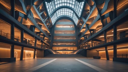 Cityscape and Architectural Features of a Major European City