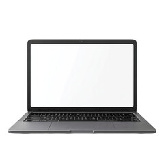 Fototapeta premium Minimalist Laptop Mockup – Transparent Background