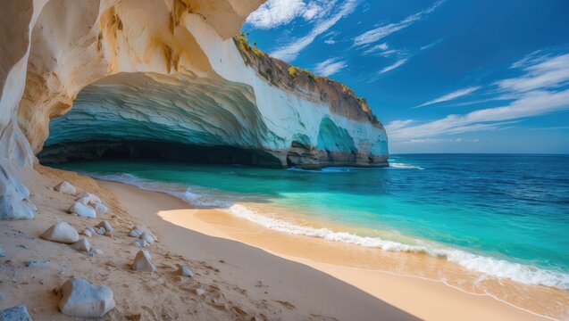 Breathtaking Cave within the Paracas Nature Reserve