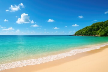 Fototapeta premium Breathtaking Seaside Landscape