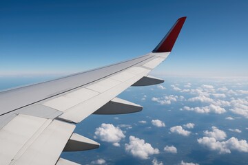 Fototapeta premium Breathtaking scenery glimpsed during a flight