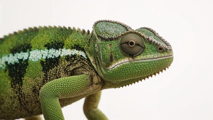 Obraz premium Panther chameleons originate from tropical forest habitats and have been brought to new regions.