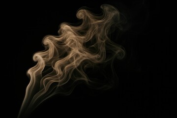 A misty puff ascending from below