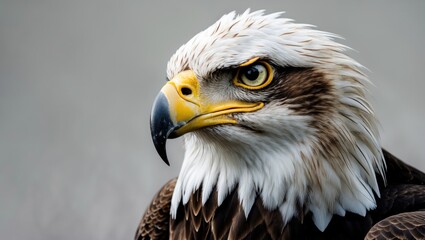 Naklejka premium Detailed image of a regal bird of prey