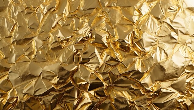 Gold foil textured backdrop