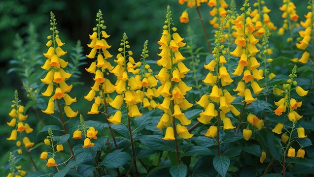 An overview of Tecoma stans, a perennial shrub with bright yellow flowers, belonging to the trumpet vine family and native to the Americas.
