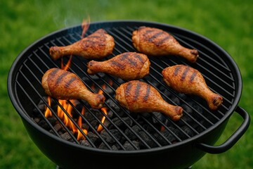 Close-up of a traditional charcoal cooking device