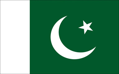 Explore the meaning of unity in the flag of Pakistan on a flat surface