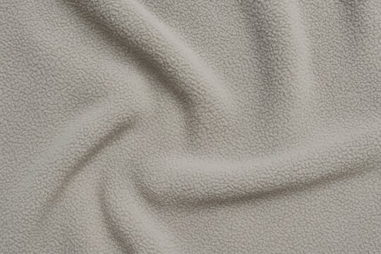 Magnified image showcasing the texture of fleece material