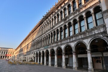 Naklejka premium Morning view of Piazza San Marco in Venice, Italy