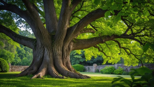 Historic Tree Located Near Sheldon Church