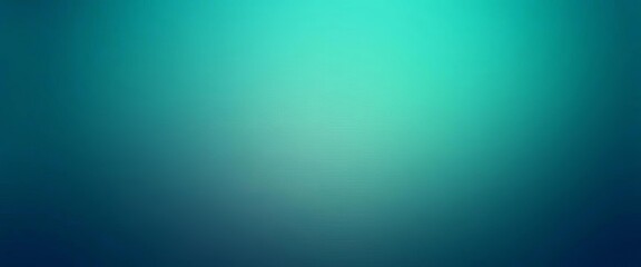Obraz premium Serene teal-to-emerald gradient backdrop, subtly shifting hues, smooth, ocean