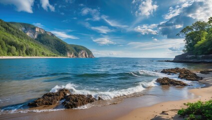 Obraz premium Beautiful outdoor vistas of untouched nature
