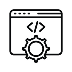 Development  line icon , vector, pixel perfect, illustrator file 
