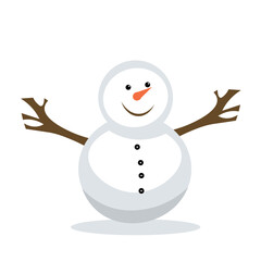 Illustration Of Snowman