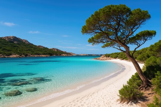 Santa Maria Cove in the Maddalena island group