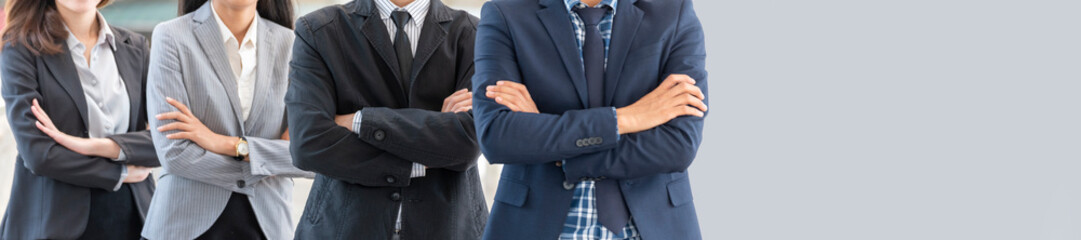 Banner diversity solidarity team multiethnic Partners hands together teamwork. Group of multiracial meetings joins hands together. Panorama Diversity people hands join empower trust team solidarity